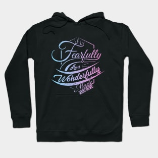 Fearfully and Wonderfully Made Pastel Hoodie